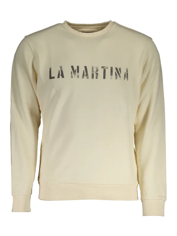 LA MARTINA Herren Langarm-Sweatshirt Weiß | online kaufen