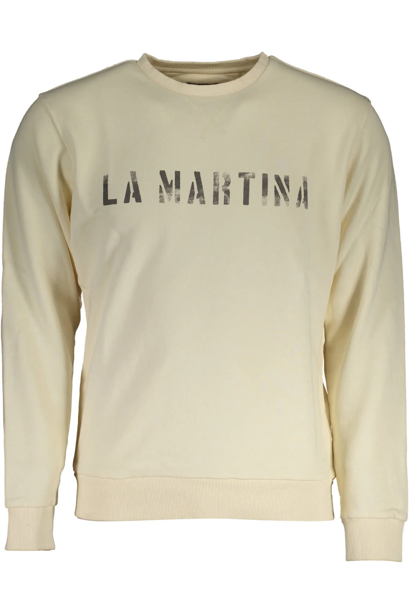 Herren Langarm-Sweatshirt Weiß XMF006-FP543_BIANCO_04186