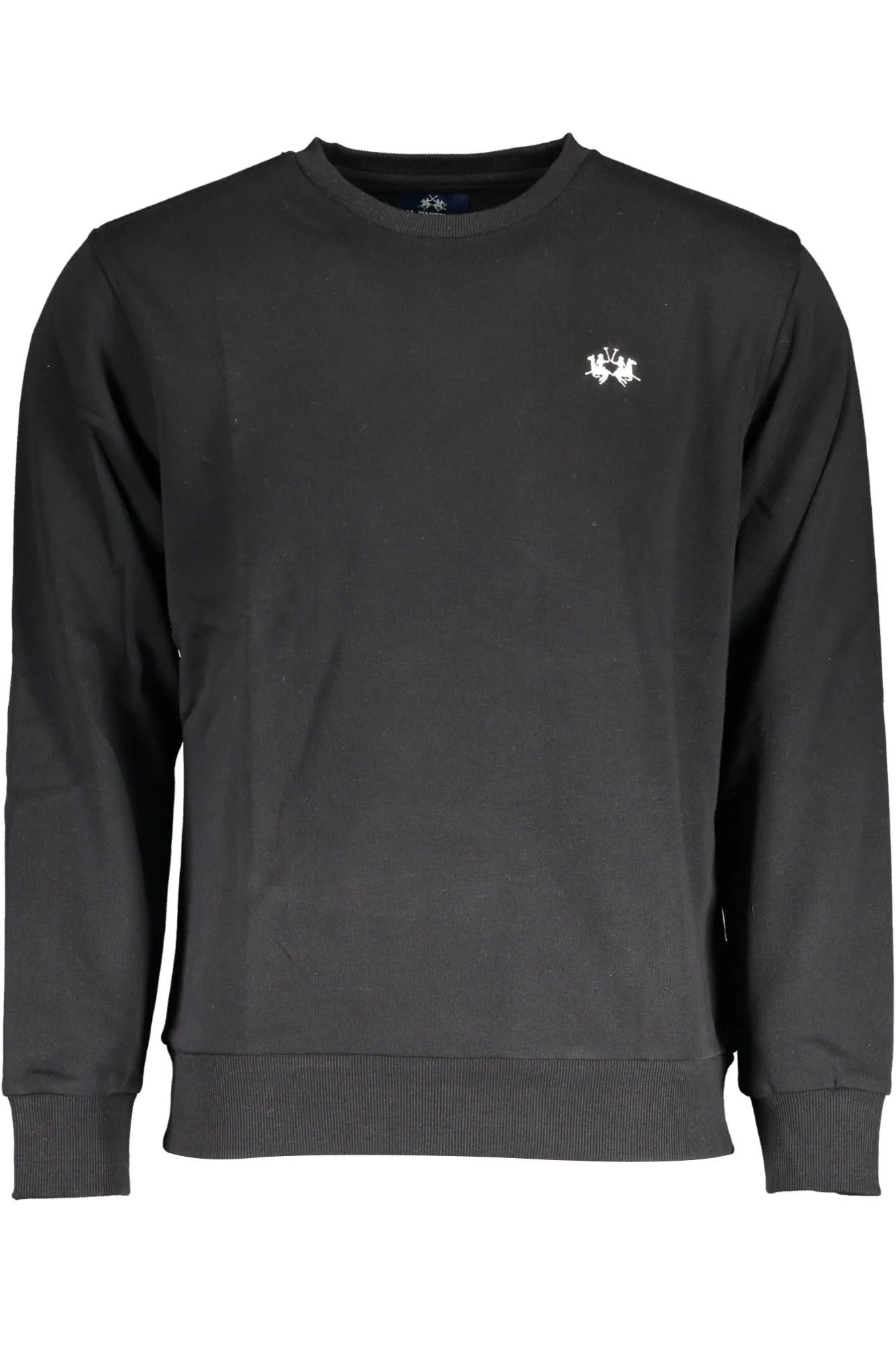 Herren Langarm-Sweatshirt Schwarz XMF004-FP548_NERO_09999