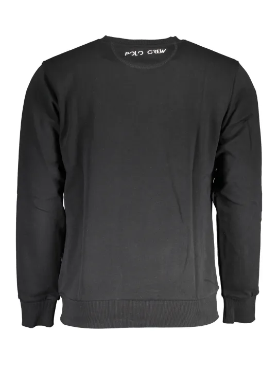 LA MARTINA Herren Langarm-Sweatshirt Schwarz | online kaufen
