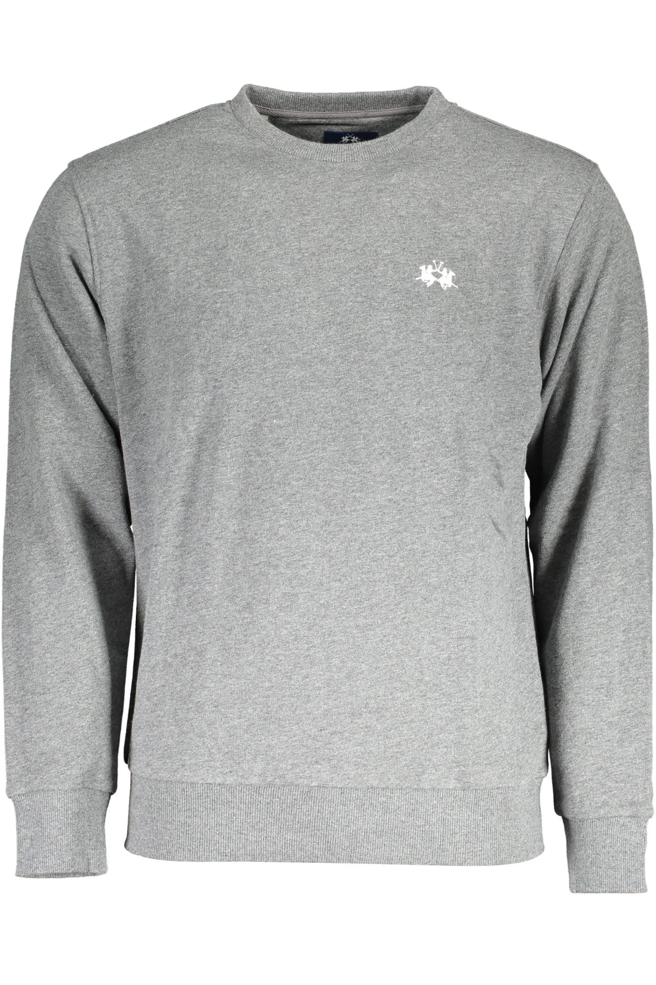 Herren Langarm-Sweatshirt Grau XMF004-FP548_GRIGIO_01049