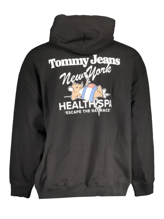 Tommy Hilfiger Herren Langarm-Sweatshirt Schwarz