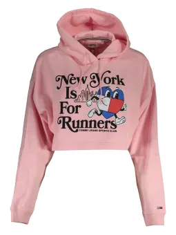 Tommy Hilfiger Damen Hoodie Rosa mieten - Flex-Fashion Verleih
