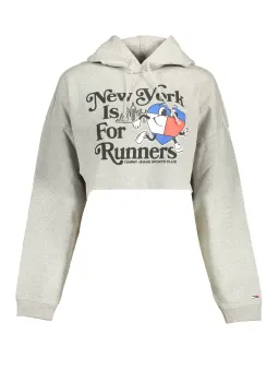 Tommy Hilfiger Damen Kapuzen-Sweatshirt Grau | online kaufen