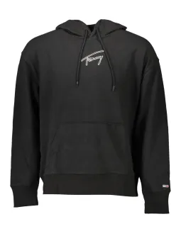 Tommy Hilfiger Herren Hoodie Schwarz mieten – Flex-Fashion