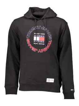 Tommy Hilfiger Herren Langarm-Sweatshirt Schwarz