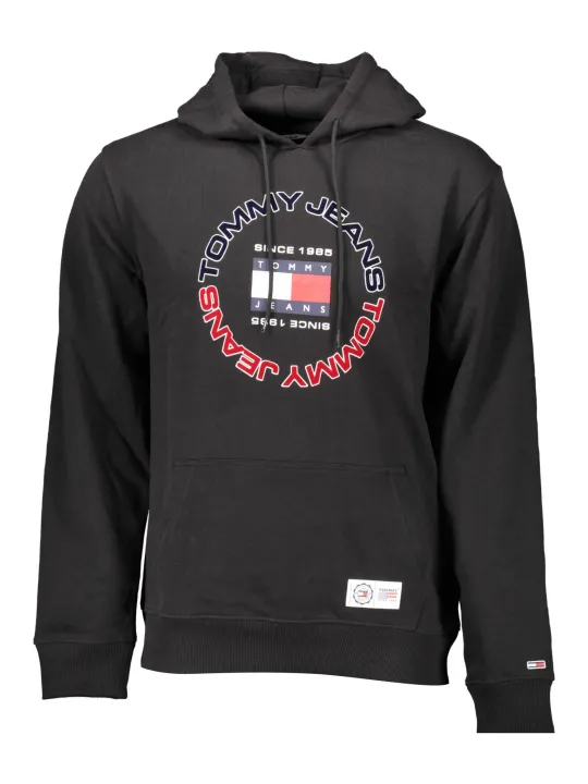 Tommy Hilfiger Herren Langarm-Sweatshirt Schwarz