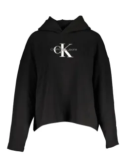 Calvin Klein Damen Sweatshirt Schwarz mieten | Flex-Fashion