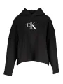 Calvin Klein Damen Langarm-Sweatshirt Schwarz