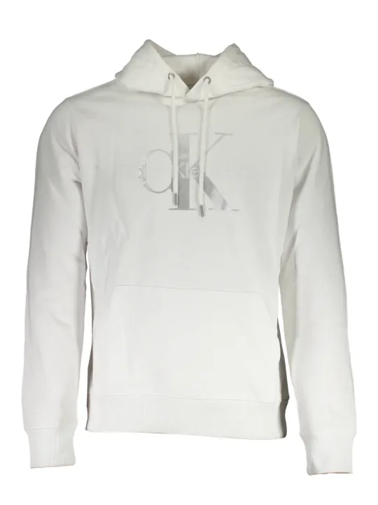 Calvin Klein Herren Langarm-Sweatshirt Weiß | online kaufen