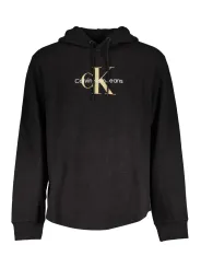 Calvin Klein Herren Langarm-Sweatshirt Schwarz