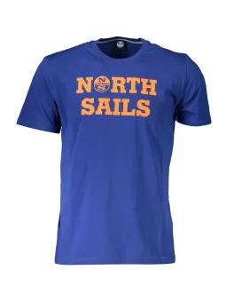 North Sails Herren T-Shirt Blau mieten | Flex-Fashion Verleih