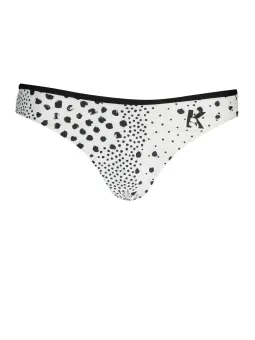 Karl Lagerfeld Beachwear Damen Badehose Weiß | online kaufen