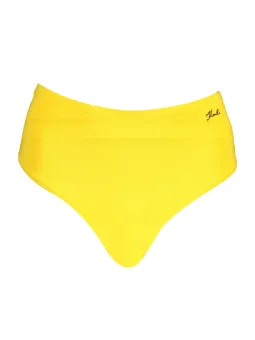 Karl Lagerfeld Damen Badeslip Gelb mieten - Flex-Fashion