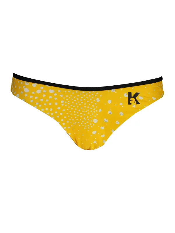 Karl Lagerfeld Beachwear Damen Badehose Gelb | online kaufen