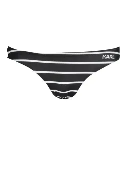 Karl Lagerfeld Damen Badehose Schwarz mieten - Flex-Fashion