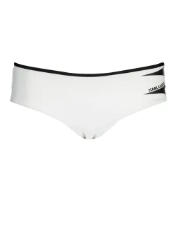 Karl Lagerfeld Damen Badehose Weiß XS mieten - Flex-Fashion