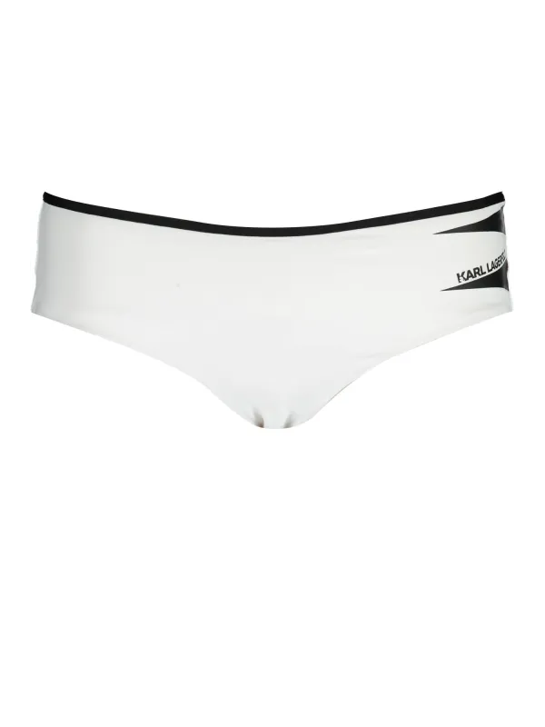 Karl Lagerfeld Beachwear Damen Badehose Weiß | online kaufen