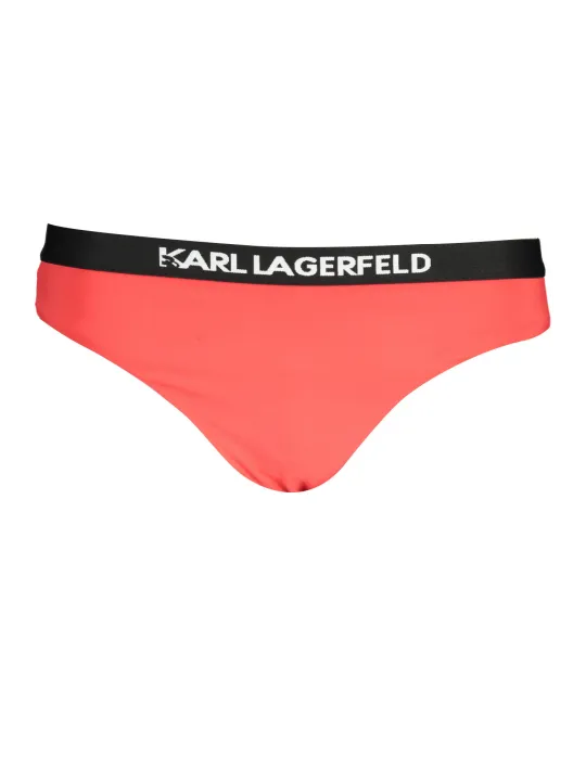 Karl Lagerfeld Beachwear Damen Badehose Rot | online kaufen