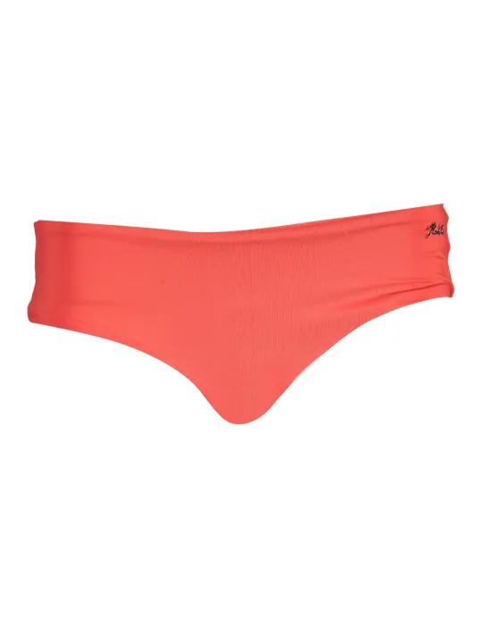 Karl Lagerfeld Beachwear Damen Badeslip Rot | online kaufen