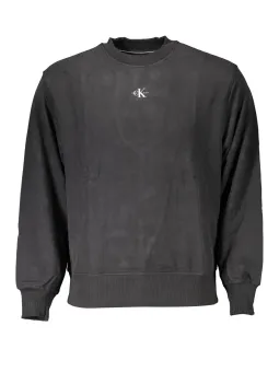 Calvin Klein Herren Langarm-Sweatshirt Schwarz