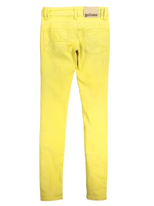 JOHN GALLIANO Damen JEANS Gelb | online kaufen