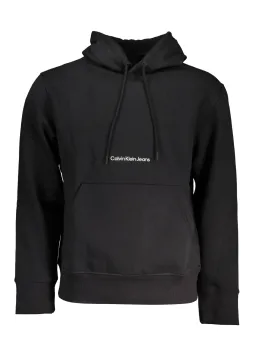 Calvin Klein Herren Langarm-Sweatshirt Schwarz