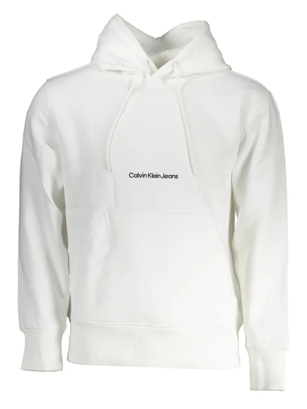 Calvin Klein Herren Langarm-Sweatshirt Weiß | online kaufen