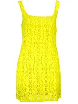 Desigual Damenkleid Gelb mieten – Flex-Fashion Verleih