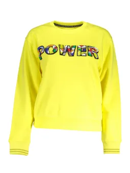 Desigual Damen Sweatshirt Gelb mieten – Flex-Fashion Verleih