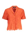 Desigual Damen Kurzarmshirt Orange | online kaufen