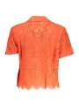 Desigual Damen Kurzarmshirt Orange | online kaufen