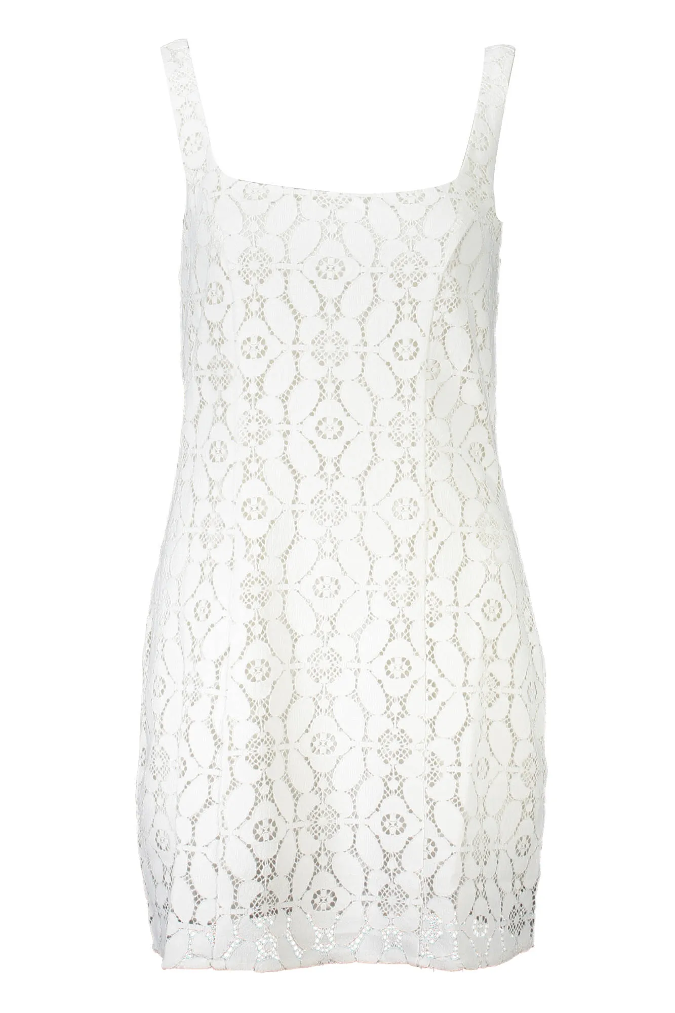Damen Kleid Weiß 23SWVW02_BIANCO_1000