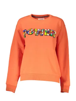 Desigual Damen Sweatshirt Orange 2XL mieten bei Flex-Fashion