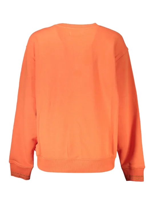 Desigual Damen Langarm-Sweatshirt Orange | online kaufen
