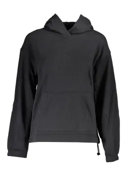Calvin Klein Damen Langarm-Sweatshirt Schwarz