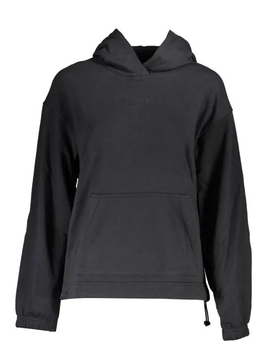 Calvin Klein Damen Langarm-Sweatshirt Schwarz