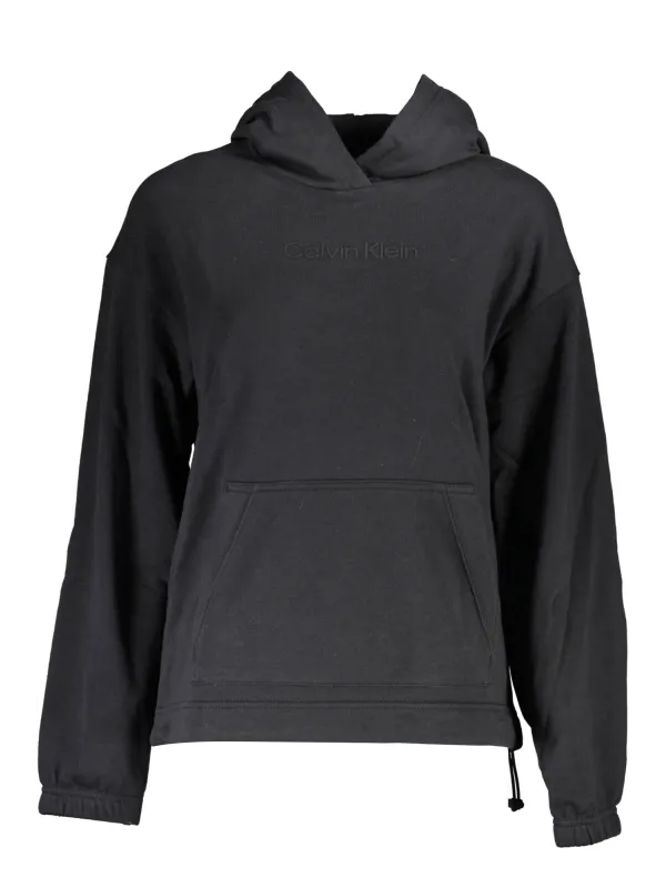 Calvin Klein Damen Langarm-Sweatshirt Schwarz