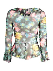 Desigual Damen Langarm-T-Shirt Schwarz | online kaufen