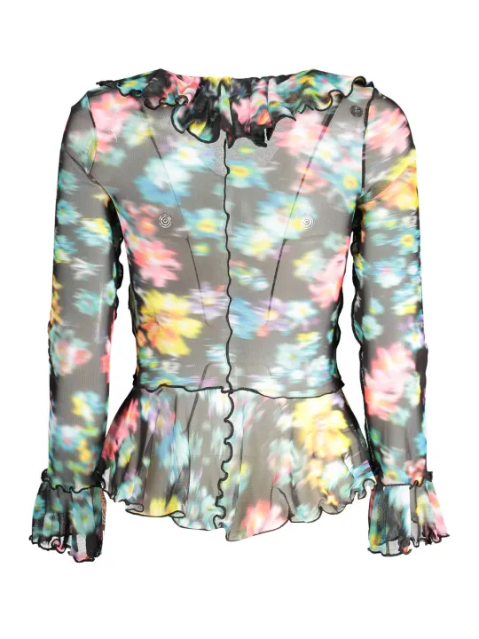 Desigual Damen Langarm-T-Shirt Schwarz | online kaufen