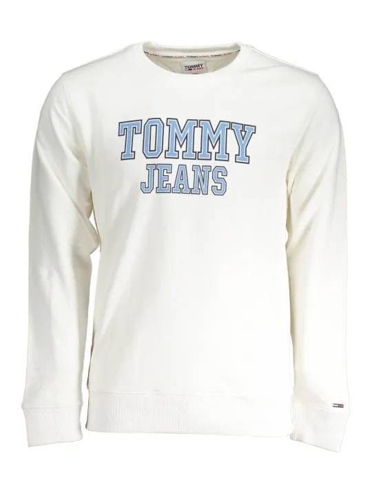 Tommy Hilfiger Herren Langarm-Sweatshirt Weiß