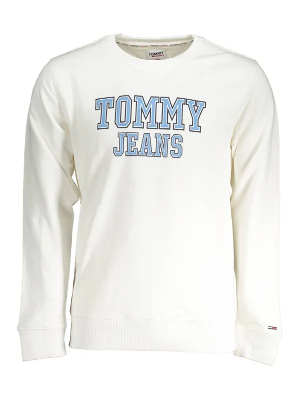 Tommy Hilfiger Herren Langarm-Sweatshirt Weiß