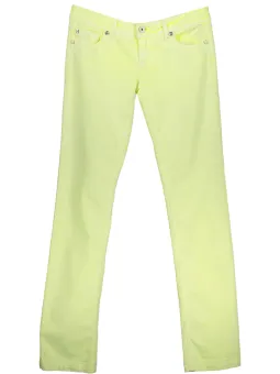 Mieten Sie die RE-START Damenhose Gelb aus Nylon - Flex-Fashion