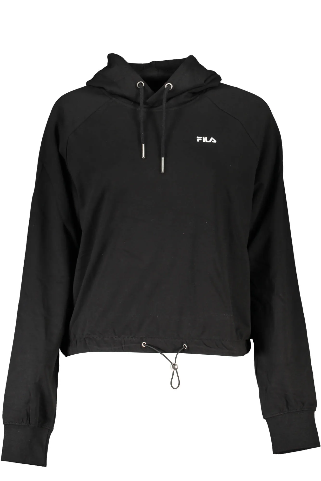 Damen Langarm-Sweatshirt Schwarz FAW0457_NERO_80010