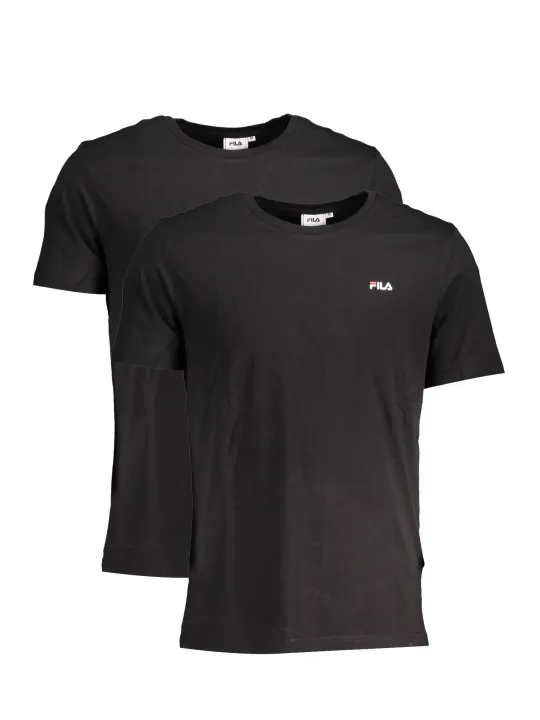 Fila Herren Kurzarm-T-Shirt Schwarz | online kaufen