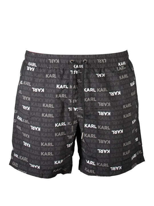 Karl Lagerfeld Beachwear Herren Tasche Schwarz