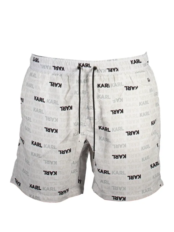 Karl Lagerfeld Beachwear Herren Tasche Weiß | online kaufen