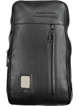 PIQUADRO Herren Messenger Bag Schwarz mieten bei Flex-Fashion