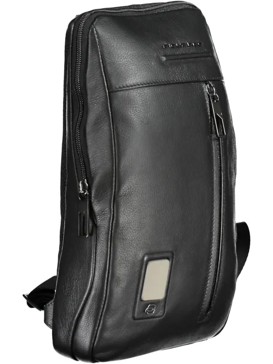 PIQUADRO Herren Außentasche Schwarz | online kaufen