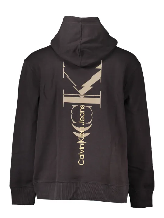 Calvin Klein Herren Langarm-Sweatshirt Schwarz